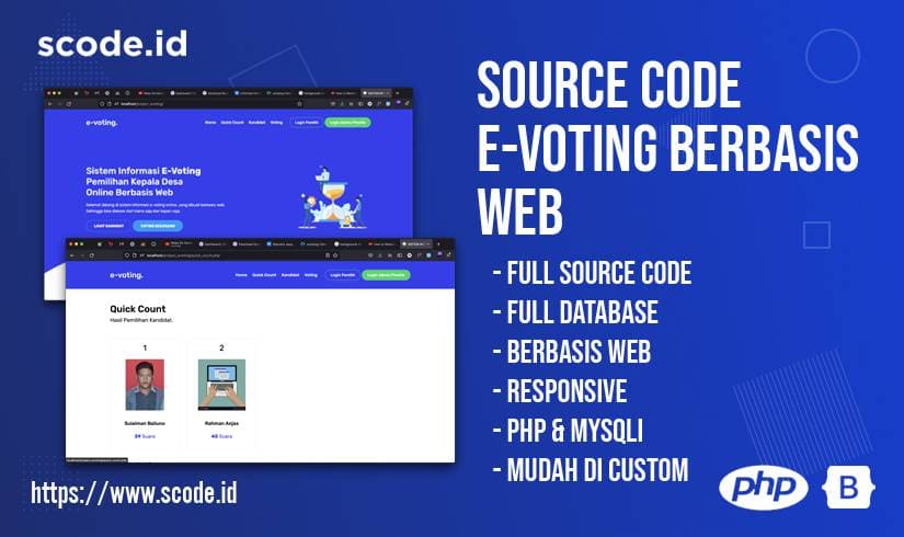 Source Code Aplikasi Voting Berbasis Web